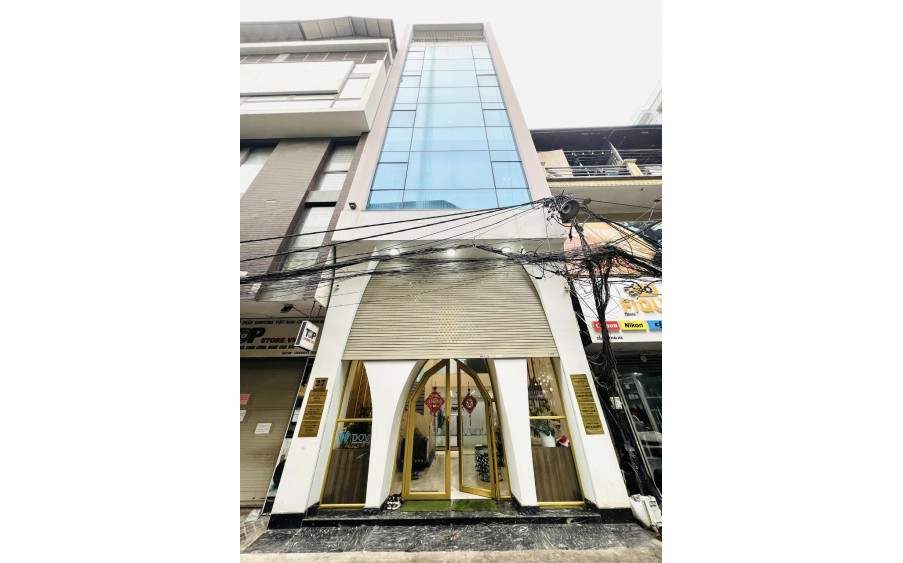 siêu phẩm building, 8 tầng thang máy nhập, khu vip thái hà, ô tô tránh,vừa ở vừa cho thuê văn phòng